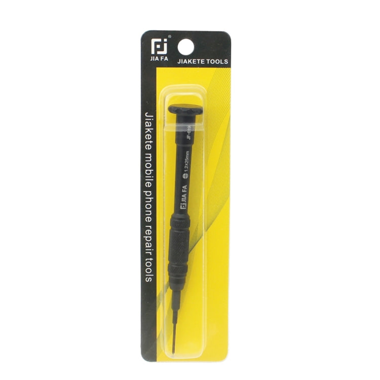 JIAFA JF-619-1.5 Cross 1.5 x 30mm Mobile Phone Repair Tool Screwdriver(Black) - Screwdriver by buy2fix | Online Shopping UK | buy2fix