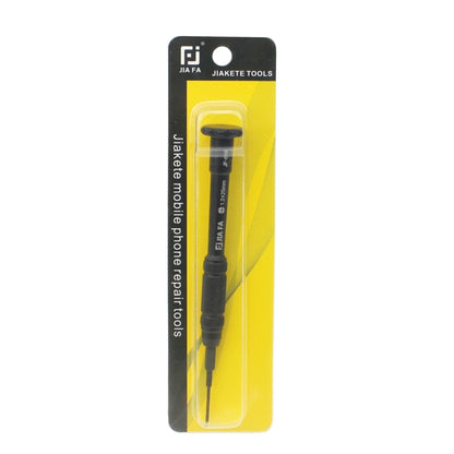 JIAFA JF-619-1.5 Cross 1.5 x 30mm Mobile Phone Repair Tool Screwdriver(Black) - Screwdriver by buy2fix | Online Shopping UK | buy2fix