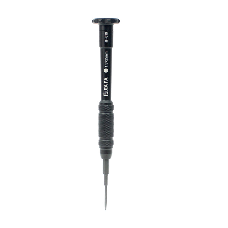 JIAFA JF-619-1.5 Mobile Phone Repair Tool 1.5 x 30mm Slotted Screwdriver(Black) - Screwdriver by buy2fix | Online Shopping UK | buy2fix