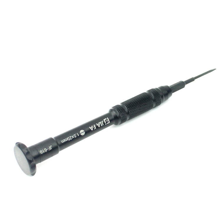 JIAFA JF-619-1.5 Mobile Phone Repair Tool 1.5 x 30mm Slotted Screwdriver(Black) - Screwdriver by buy2fix | Online Shopping UK | buy2fix