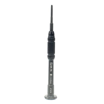 JIAFA JF-619-2.5 Hollow Cross Tip 2.5 x 30mm Repair Middle Bezel Screwdriver for iPhone(Black) - Screwdriver by buy2fix | Online Shopping UK | buy2fix