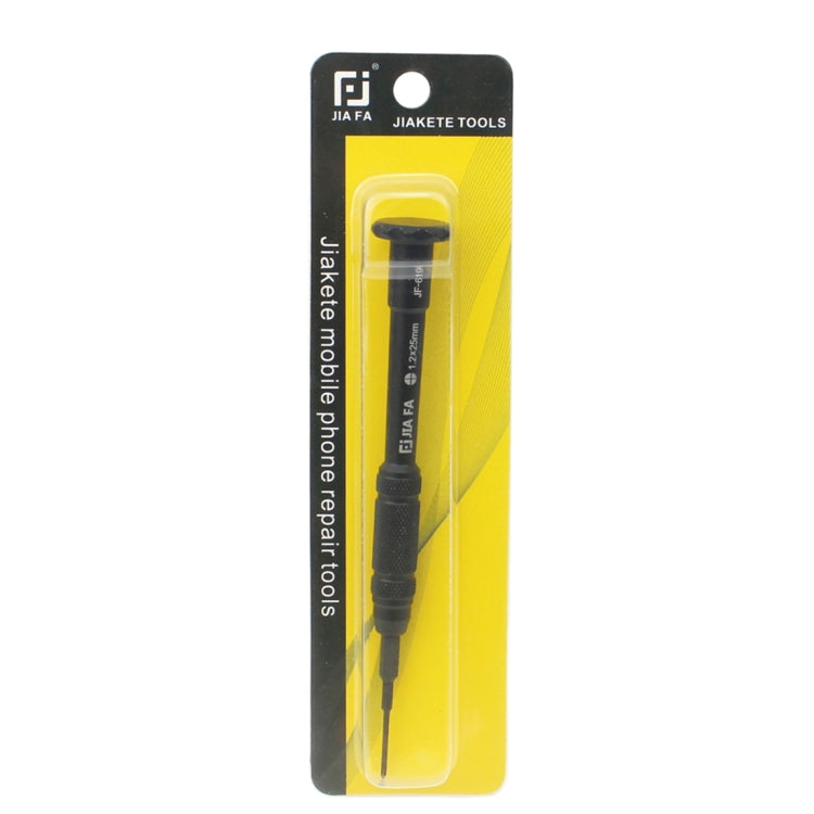 JIAFA JF-619-2.5 Hollow Cross Tip 2.5 x 30mm Repair Middle Bezel Screwdriver for iPhone(Black) - Screwdriver by buy2fix | Online Shopping UK | buy2fix