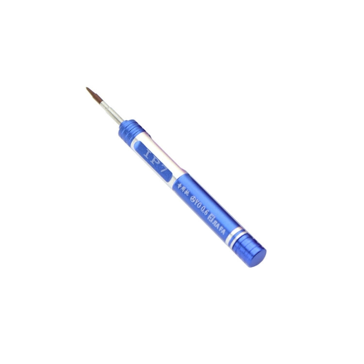 JF-iphone7 Tri-point 0.6 Part Screwdriver for iPhone X/8/8P/7/7P & Apple Watch(Blue) - Screwdriver by JIAFA | Online Shopping UK | buy2fix