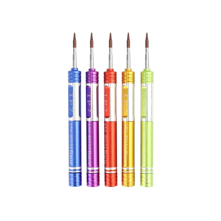 JF-iphone7 Tri-point 0.6 Part Screwdriver for iPhone X/8/8P/7/7P & Apple Watch(Green) - Screwdriver by JIAFA | Online Shopping UK | buy2fix