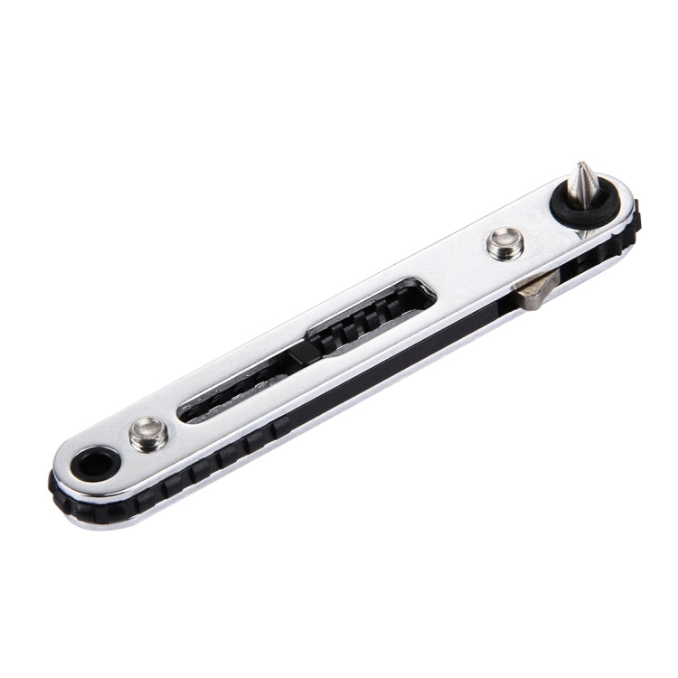 RGH-9A 9 in 1 Thin Ratchet Wrench Set (Straight) - Screwdriver by buy2fix | Online Shopping UK | buy2fix