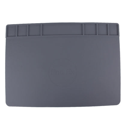 Maintenance Platform High Temperature Heat-resistant Repair Insulation Pad Silicone Mats, Size: 49.5cm x 34.7cm(Grey) - Working Mat by buy2fix | Online Shopping UK | buy2fix