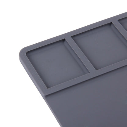 Maintenance Platform High Temperature Heat-resistant Repair Insulation Pad Silicone Mats, Size: 49.5cm x 34.7cm(Grey) - Working Mat by buy2fix | Online Shopping UK | buy2fix