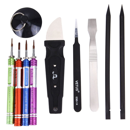 Appropriative Professional Screwdriver Repair Open Tool Kit with Roll Leather Bag For iPhone 7 & 7 Plus - Tool Kits by buy2fix | Online Shopping UK | buy2fix