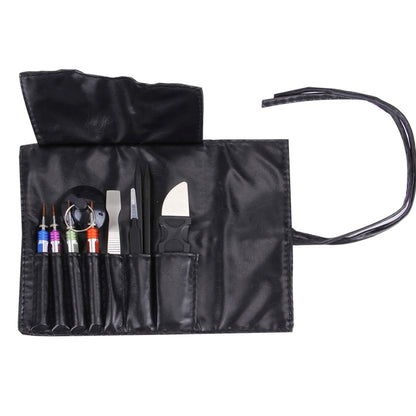 Appropriative Professional Screwdriver Repair Open Tool Kit with Roll Leather Bag For iPhone 7 & 7 Plus - Tool Kits by buy2fix | Online Shopping UK | buy2fix
