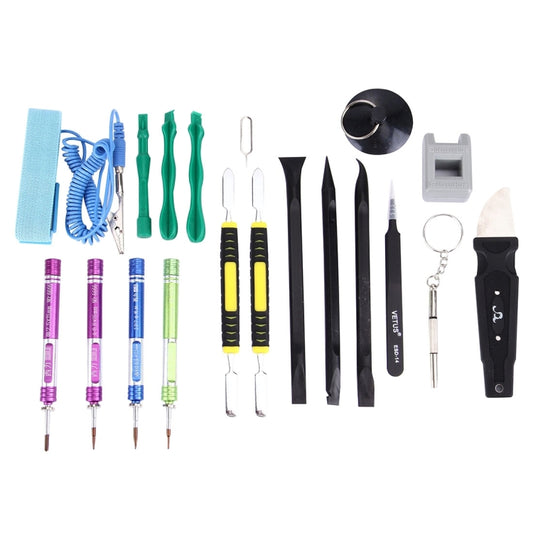 Appropriative Professional Screwdriver Repair Open Tool Kit with Leather Handbag For iPhone 7 & 7 Plus - Tool Kits by buy2fix | Online Shopping UK | buy2fix