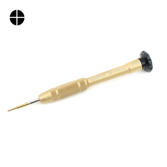 JIAFA JF-609-1.2 Kreuz 1.2 Handy Reparatur Werkzeug Schraubendreher (Gold)