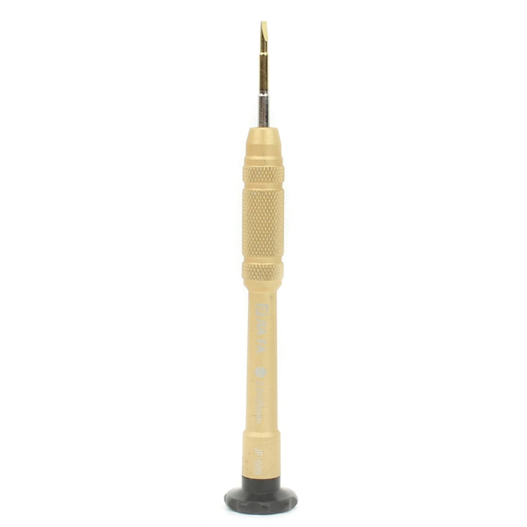 JIAFA JF-609-2.0 Mobile Phone Repair Tool 2.0 x 25mm Slotted Screwdriver (Gold) - Screwdriver by JIAFA | Online Shopping UK | buy2fix