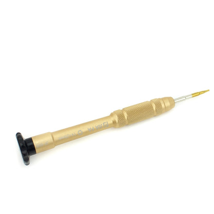 Professional Repair Tool Open Tool 25mm T4 Hex Tip Socket Screwdriver(Gold) - Screwdriver by JIAFA | Online Shopping UK | buy2fix
