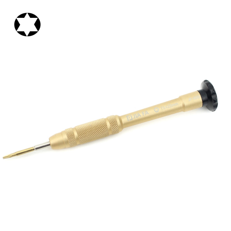 Professional Repair Tool Open Tool 25mm T5 Hex Tip Socket Screwdriver (Gold) - Screwdriver by buy2fix | Online Shopping UK | buy2fix