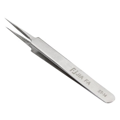 JIAFA ST-14 High-Hardness Anti-Magnetic Anti-Acid Steel Tweezers - Tweezers by buy2fix | Online Shopping UK | buy2fix