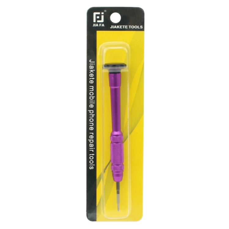 JIAFA JF-609-1.5 Cross 1.5 Mobile Phone Repair Screwdriver (Magenta) - Screwdriver by JIAFA | Online Shopping UK | buy2fix