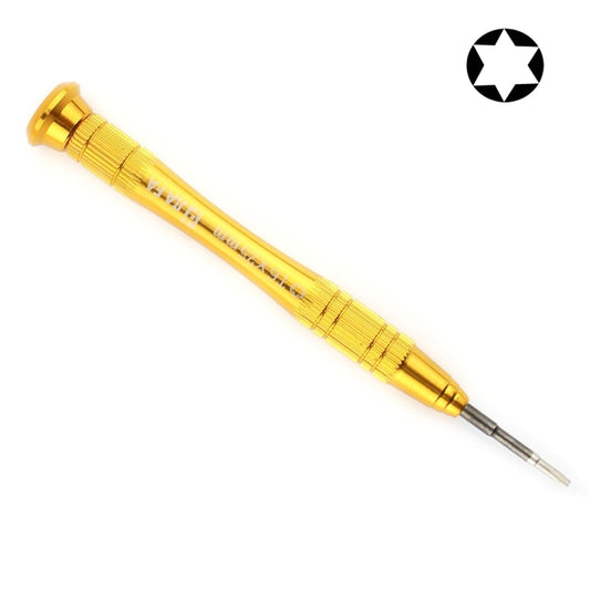 Professional Repair Tool Open Tool 25mm T6 Hex Tip Socket Screwdriver(Gold) - Screwdriver by buy2fix | Online Shopping UK | buy2fix