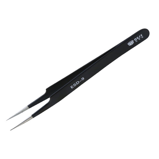 BEST BST-09 Antistatische Präzisions-ESD-Edelstahlpinzette