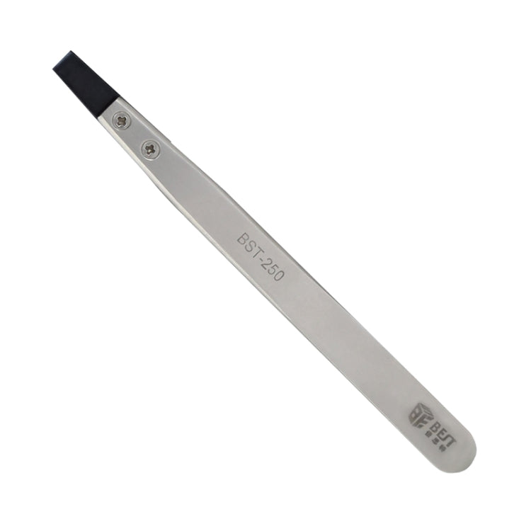 BEST BST-250  Stainless Steel Snti Static Tweezer - Tweezers by BEST | Online Shopping UK | buy2fix