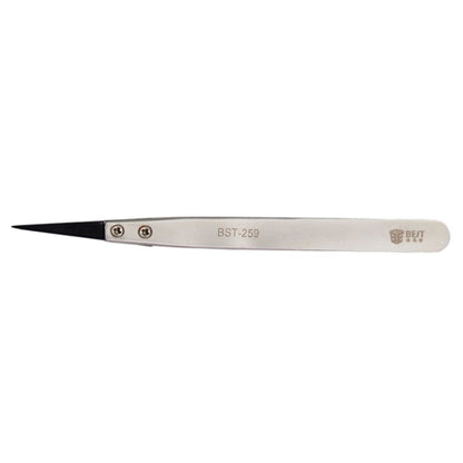 BEST BST-259 Stainless Steel Snti Static Tweezer - Tweezers by BEST | Online Shopping UK | buy2fix