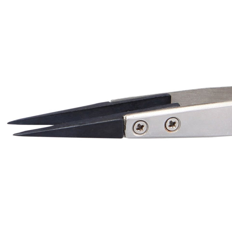 BEST BST-259 Stainless Steel Snti Static Tweezer - Tweezers by BEST | Online Shopping UK | buy2fix