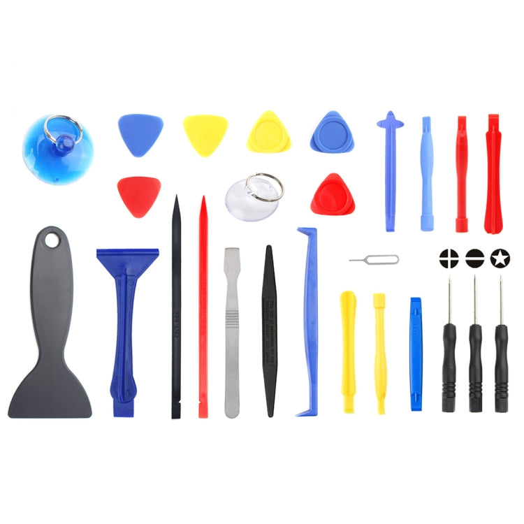 JF-8141 26 in 1 Metal + Plastic Crowbar Spudger Repairing Disassemble Tool Kit - Tool Kits by JIAFA | Online Shopping UK | buy2fix