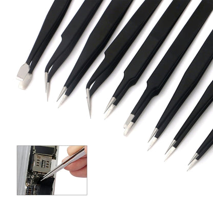 JF-8142 Metal Tweezers Repairing Disassemble Tool Kit - Tool Kits by JIAFA | Online Shopping UK | buy2fix