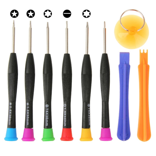9 in 1 professionelles Schraubendreher-Reparatur-Tool-Kit für iPhone 6 &amp; 6s / iPhone 5 &amp; 5S