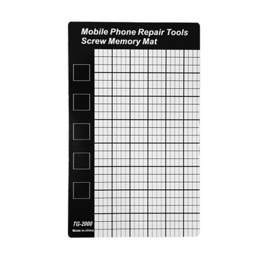 Universelle magnetische Schraubenmatte für die Telefonreparatur, Größe: 14,5 x 9 cm