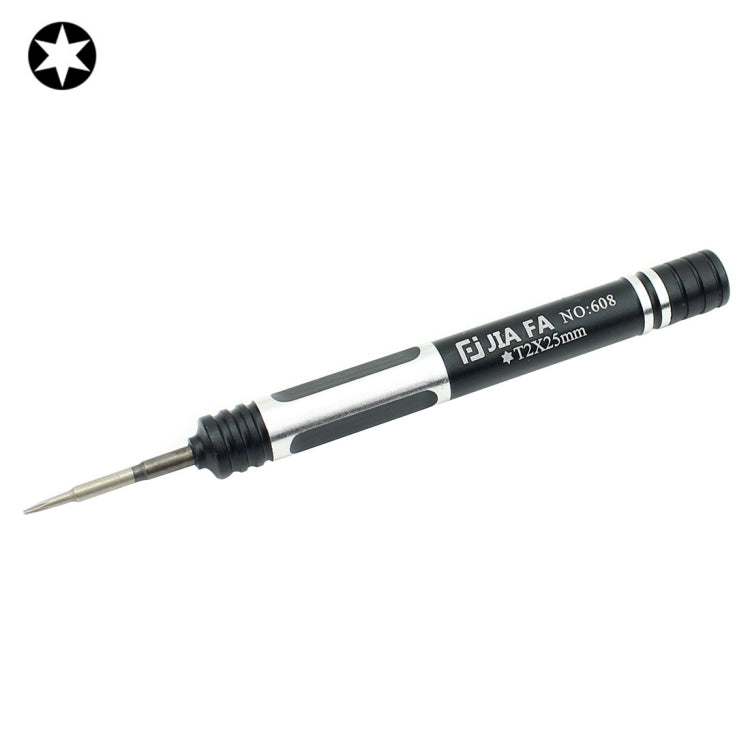 JIAFA JF-608-T2 Torx T2 Mobile Phone Repair Screwdriver (Black) - Screwdriver by JIAFA | Online Shopping UK | buy2fix