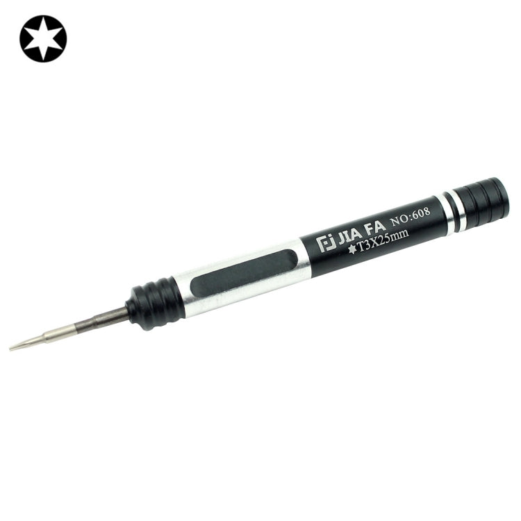 JIAFA JF-608-T3 Torx T3 Mobile Phone Repair Screwdriver (Black) - Screwdriver by JIAFA | Online Shopping UK | buy2fix
