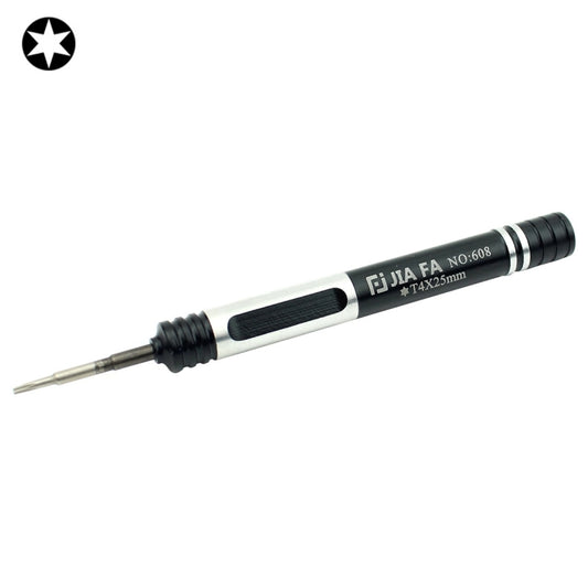 JIAFA JF-608-T4 Torx T4 Mobile Phone Repair Screwdriver (Black) - Screwdriver by JIAFA | Online Shopping UK | buy2fix