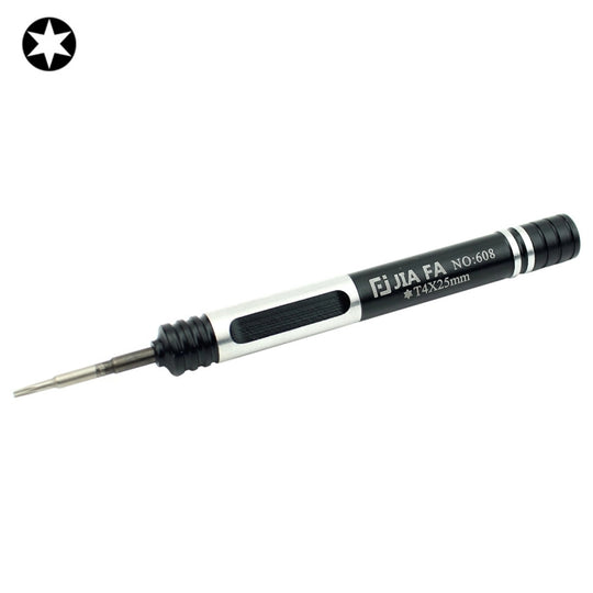 JIAFA JF-608-T4 Torx T4 Handy Reparatur Schraubendreher (Schwarz)