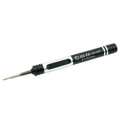 JIAFA JF-608-T4 Torx T4 Mobile Phone Repair Screwdriver (Black) - Screwdriver by JIAFA | Online Shopping UK | buy2fix