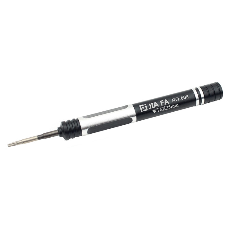JIAFA JF-608-T6 Torx T6 Mobile Phone Repair Screwdriver (Black) - Screwdriver by JIAFA | Online Shopping UK | buy2fix