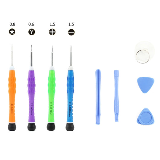 JIAFA JF-612-1 9-in-1-Reparaturwerkzeug-Set für iPhone / Samsung