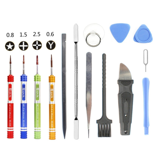 JIAFA JF-8108 14 in 1 Präzisions-Reparaturwerkzeug-Set für Smartphones