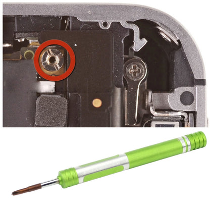 608-2.5 Hollow Cross Tip 2.5 Middle Bezel Repair Screwdriver(Green) - Screwdriver by JIAFA | Online Shopping UK | buy2fix