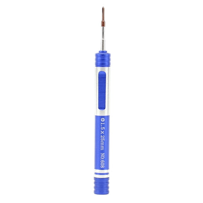 JIAFA 608-1.5 Cross 1.5 Mobile Phone Repair Screwdriver (Blue) - Screwdriver by JIAFA | Online Shopping UK | buy2fix