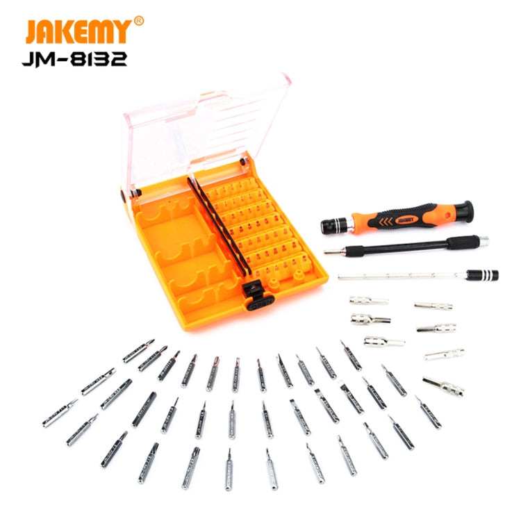 JAKEMY JM-8132 45 in 1 Precision Screwdriver Tool Set - Screwdriver Set by JAKEMY | Online Shopping UK | buy2fix