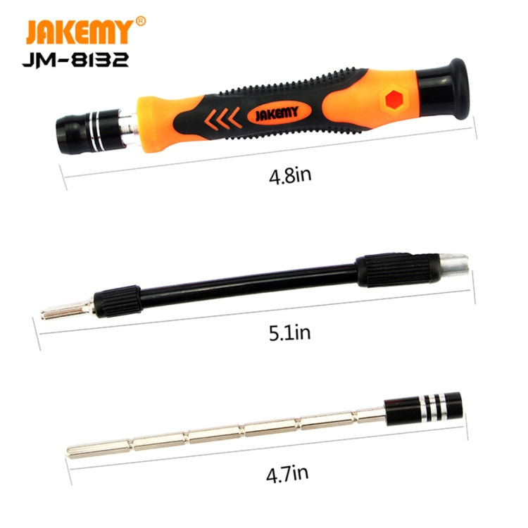 JAKEMY JM-8132 45 in 1 Precision Screwdriver Tool Set - Screwdriver Set by JAKEMY | Online Shopping UK | buy2fix