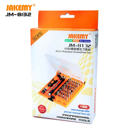 JAKEMY JM-8132 45 in 1 Precision Screwdriver Tool Set - Screwdriver Set by JAKEMY | Online Shopping UK | buy2fix