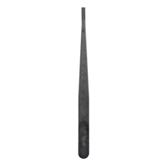 JF-S13 Anti-static Carbon Fiber Straight Tip Tweezers(Black) - Tweezers by JIAFA | Online Shopping UK | buy2fix