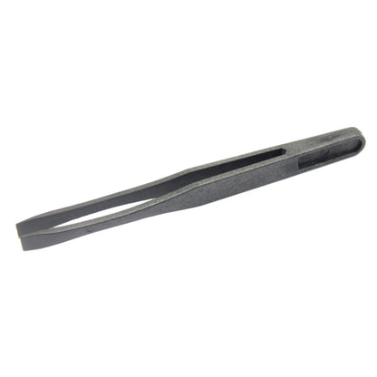 JF-S15 Anti-static Carbon Fiber Straight Tip Tweezers(Black) - Tweezers by JIAFA | Online Shopping UK | buy2fix