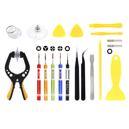 JIAFA JF-8148 Ensemble d'outils de réparation de téléphone 19 en 1 avec sac