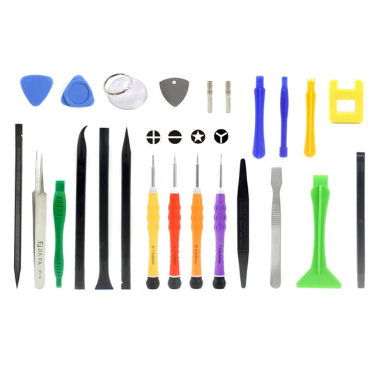JIAFA JF-8152 Ensemble d'outils de réparation 25 en 1 avec sac