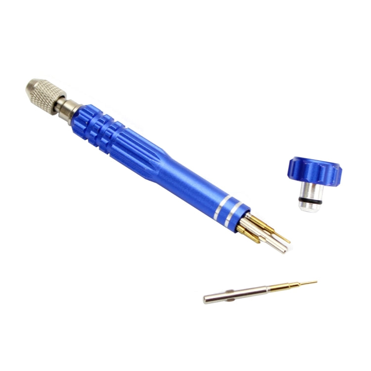 JF-6688 5 in 1 Metal Multi-purpose Pen Style Screwdriver Set for Phone Repair(Blue) - Screwdriver Set by JIAFA | Online Shopping UK | buy2fix