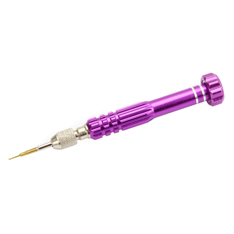 JF-6688 5 in 1 Metal Multi-purpose Pen Style Screwdriver Set for Phone Repair(Purple) - Screwdriver Set by JIAFA | Online Shopping UK | buy2fix