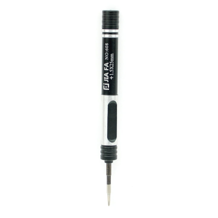 JIAFA JF-608-01 Cross 1.5 Mobile Phone Repair Screwdriver(Black) - Screwdriver by JIAFA | Online Shopping UK | buy2fix