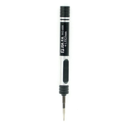 JIAFA JF-608-01 Cross 1.5 Mobile Phone Repair Screwdriver(Black) - Screwdriver by JIAFA | Online Shopping UK | buy2fix